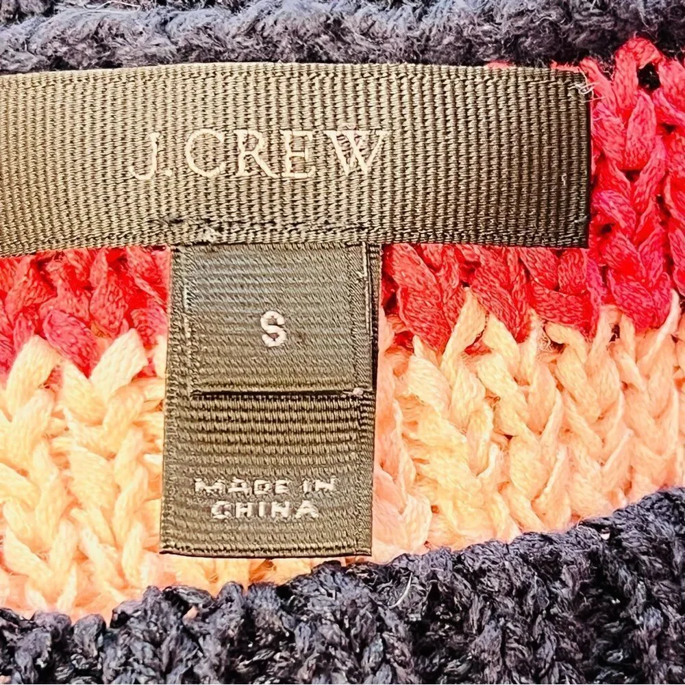 J.Crew Sweater tank in stripe size Small